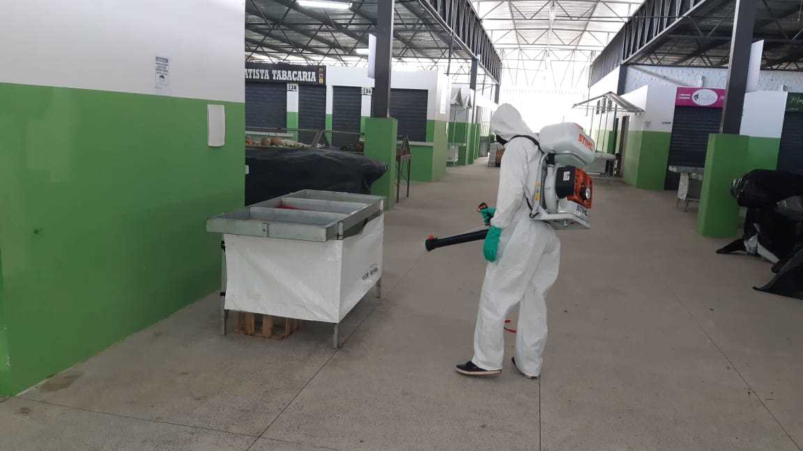 Camacã: Secretaria de Saúde realiza desinfecção para evitar o contágio do coronavírus